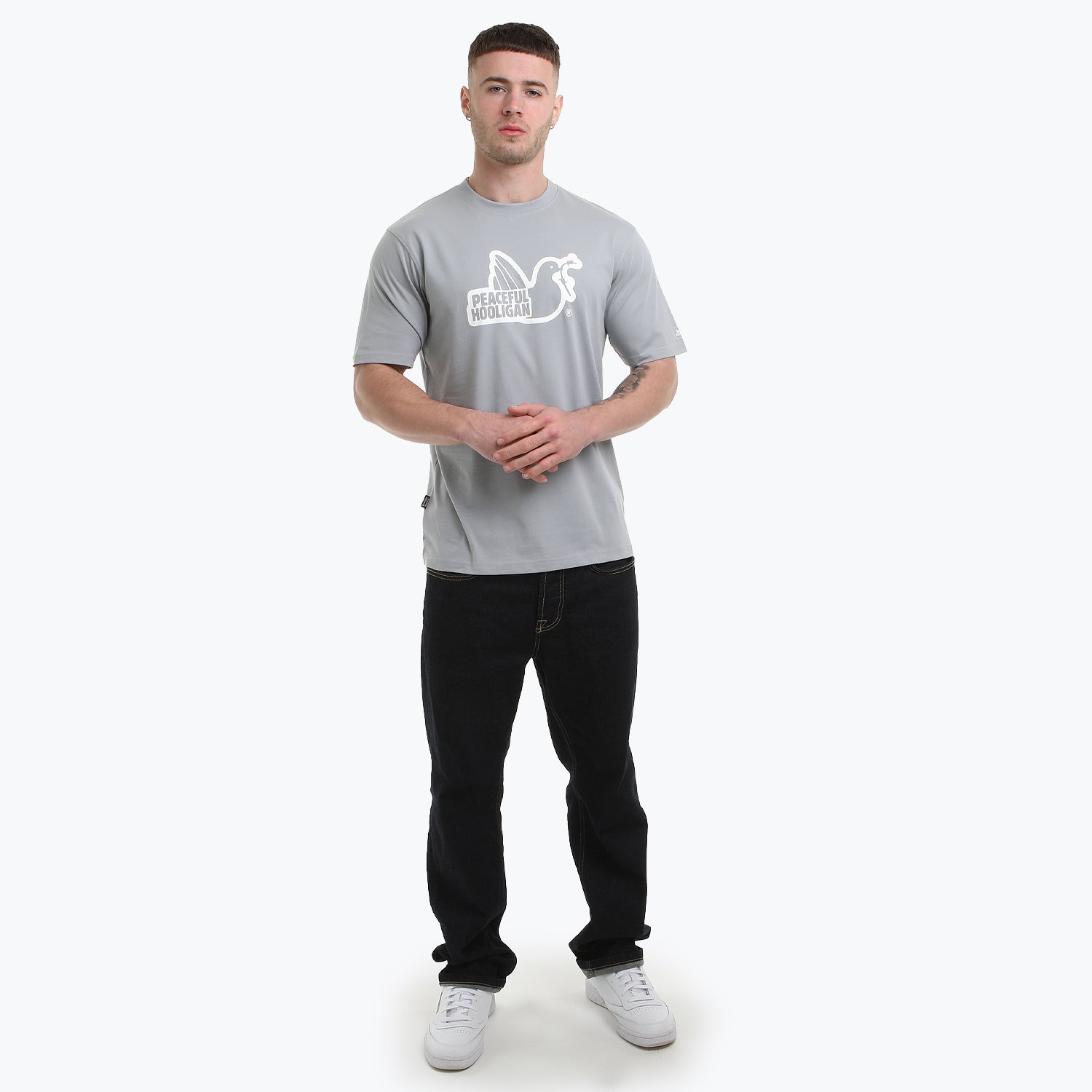 Outline T-Shirt Ice Blue