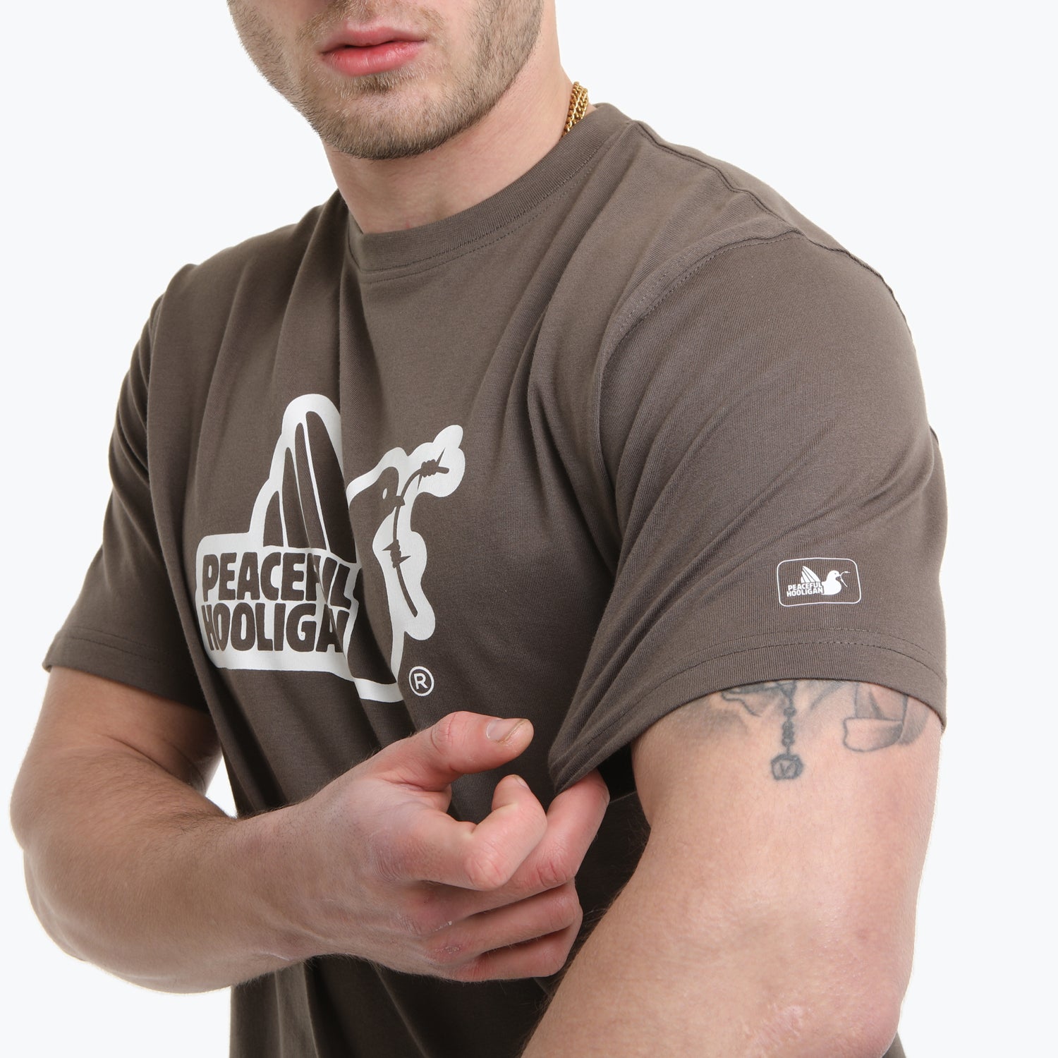 Outline T-Shirt Tarmac Grey
