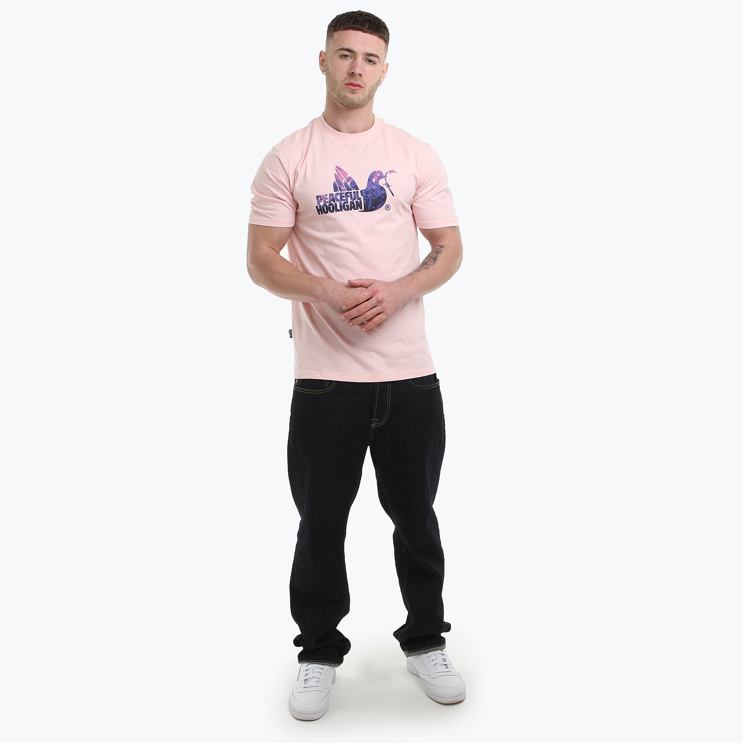 Pyro Dove T-Shirt Pale Pink