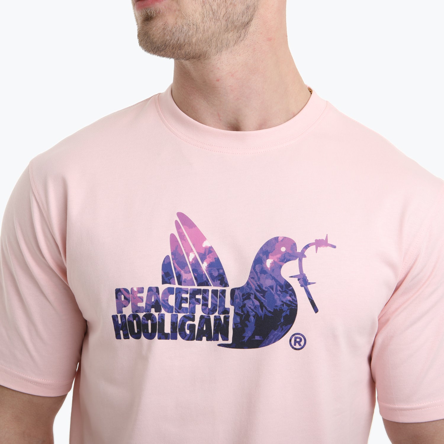 Pyro Dove T-Shirt Pale Pink