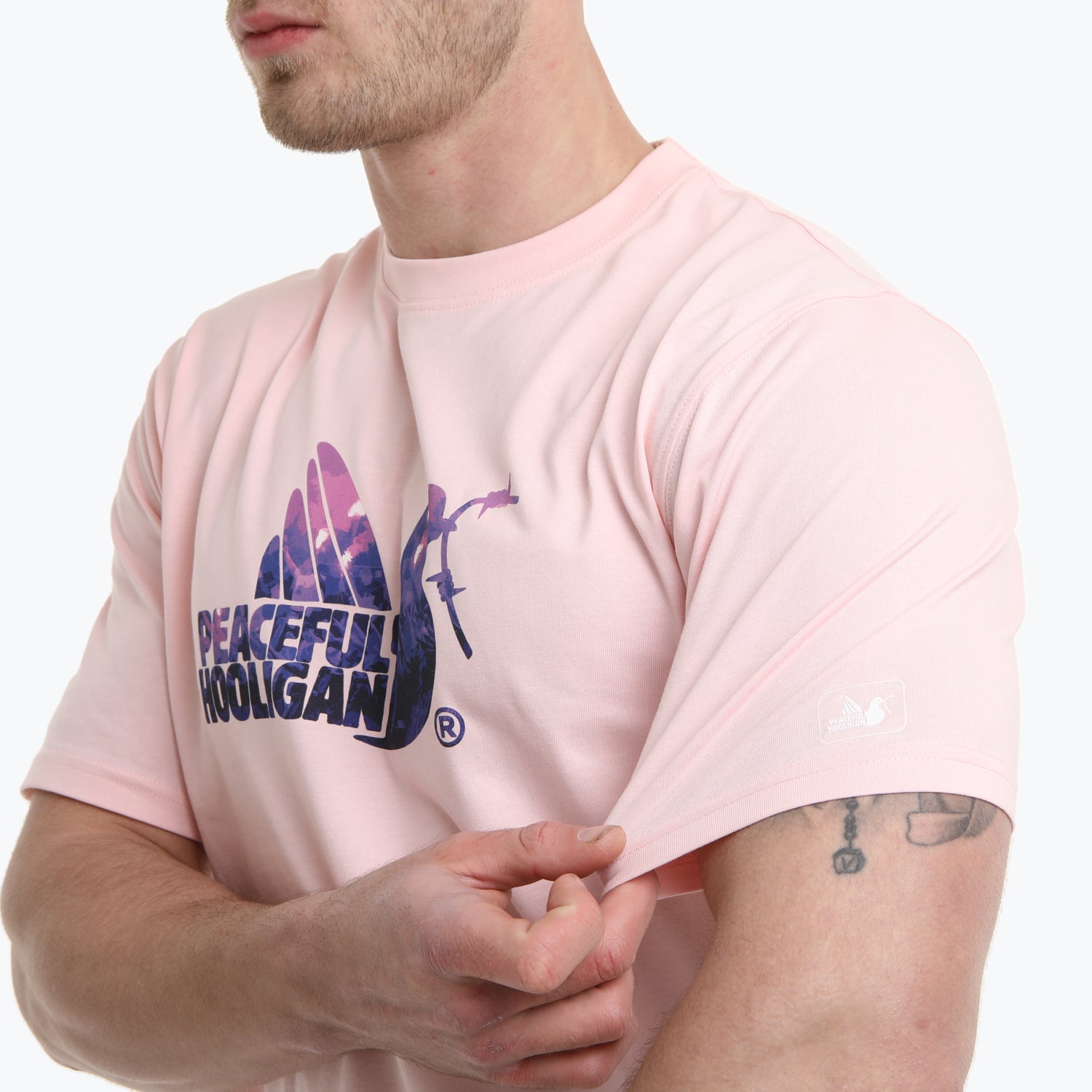 Pyro Dove T-Shirt Pale Pink