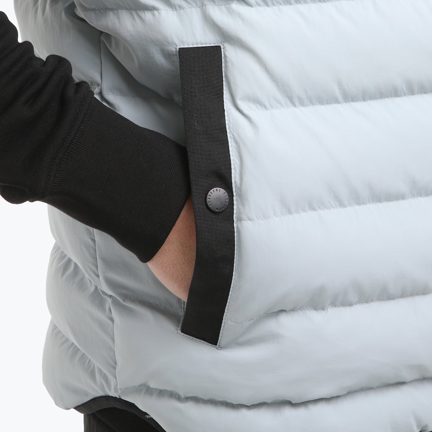 Trace Gilet Ice Blue