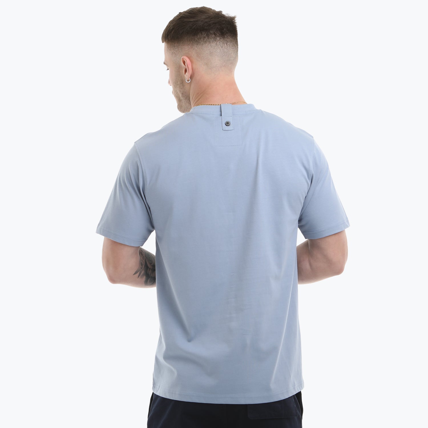Upstart T-Shirt Rain Blue