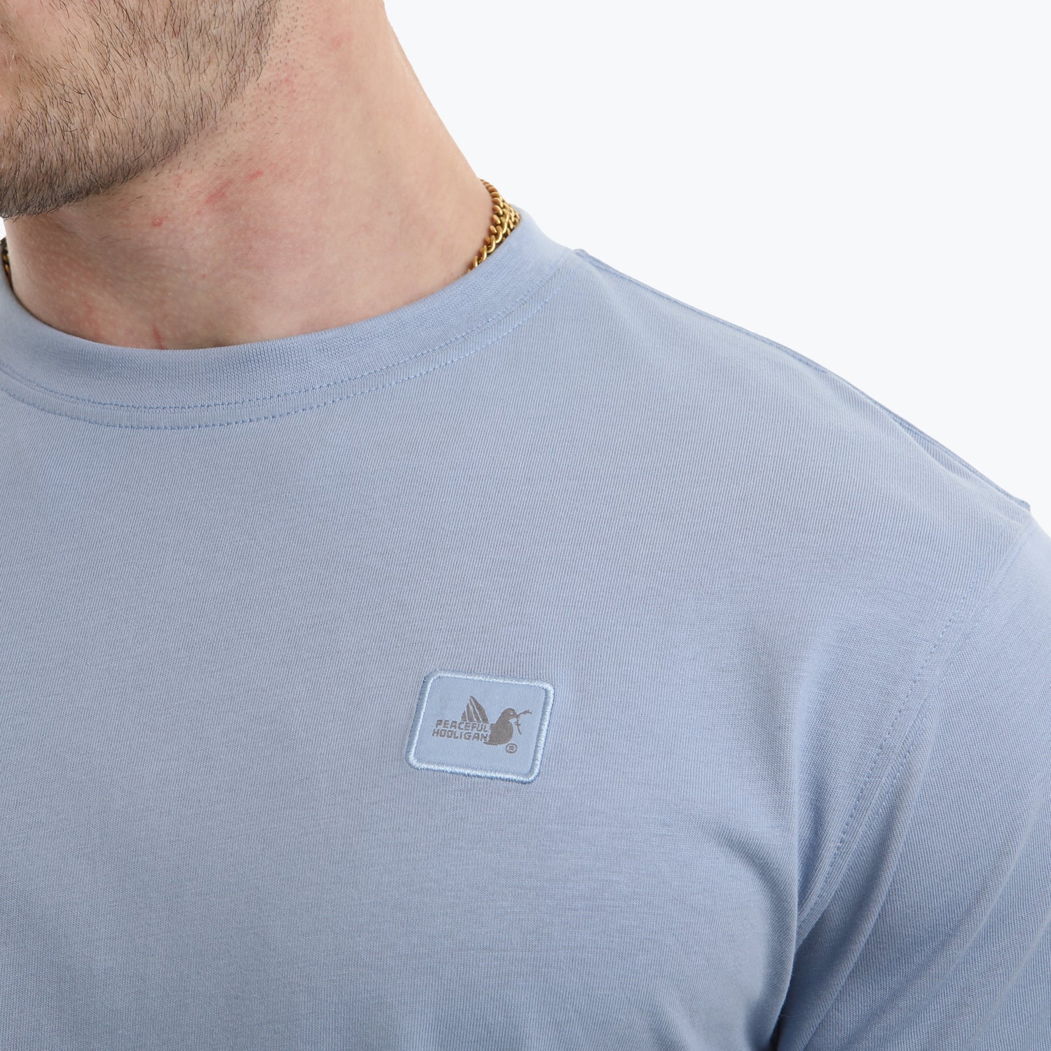 Upstart T-Shirt Rain Blue