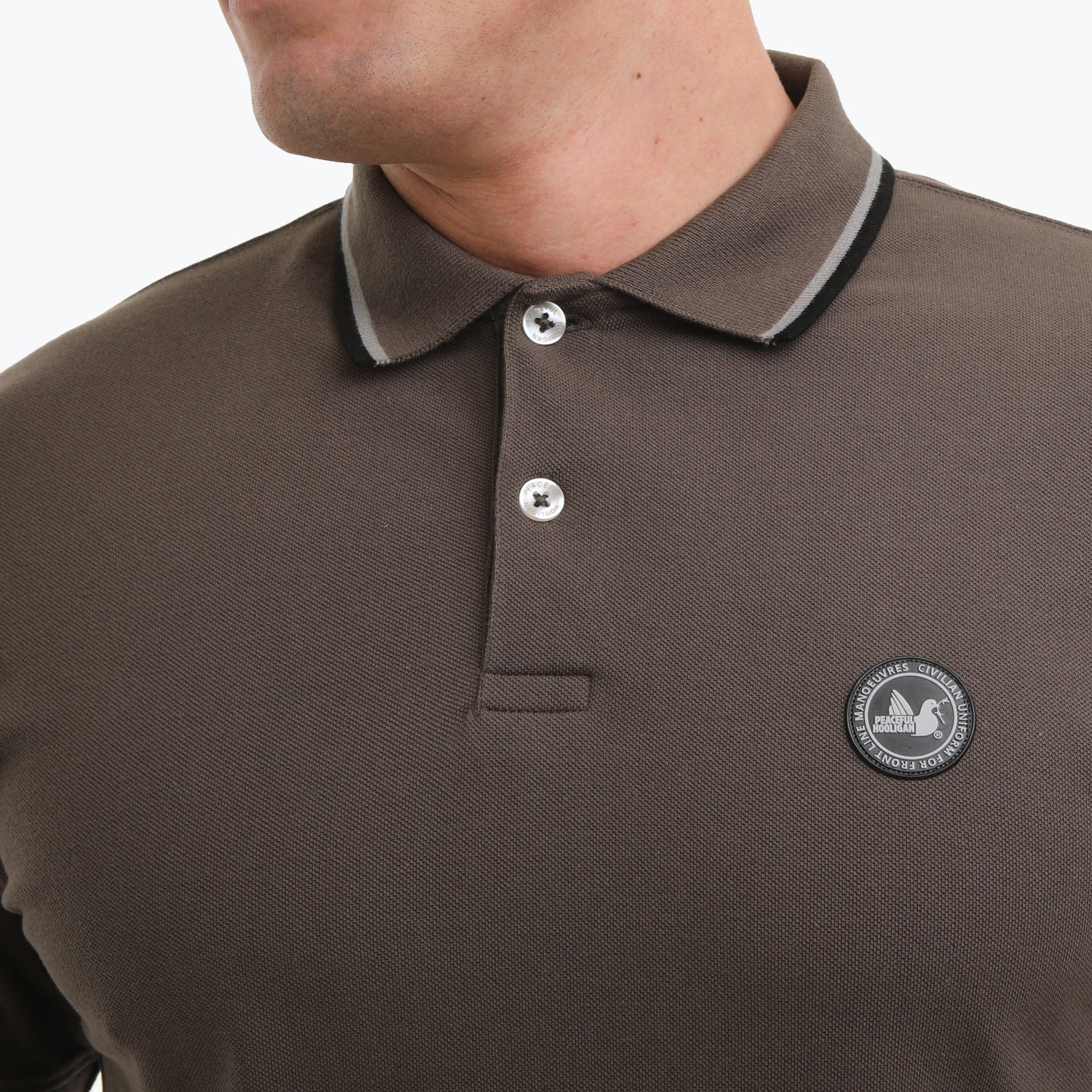 Victoria Polo Tarmac Grey