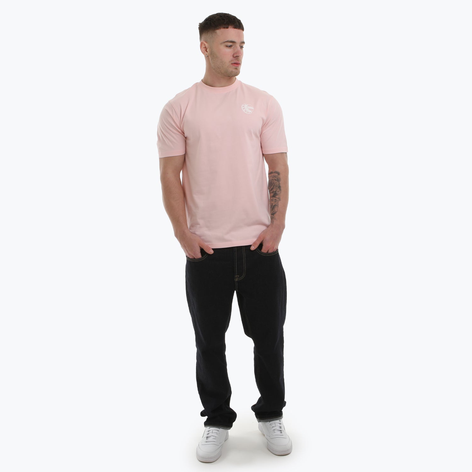 Volume T-Shirt Pale Pink