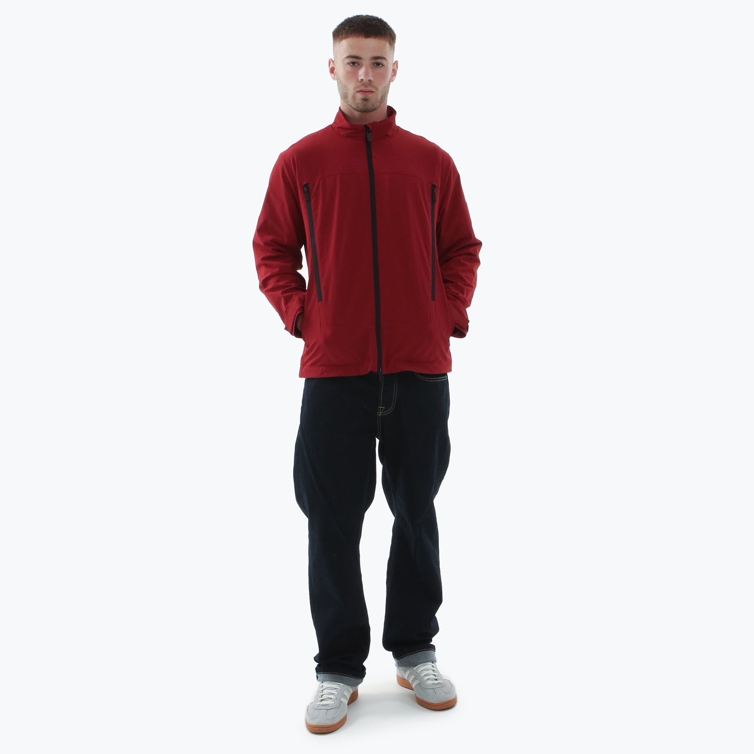 Apex Jacket Dark Red - Peaceful Hooligan 
