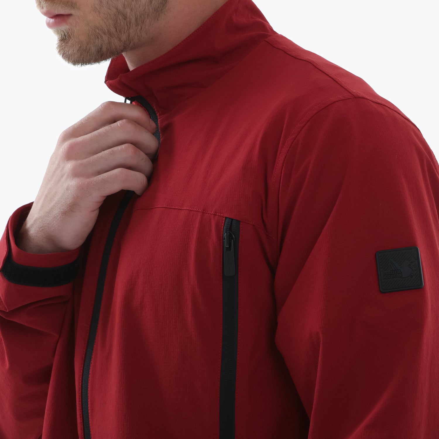 Apex Jacket Dark Red - Peaceful Hooligan 