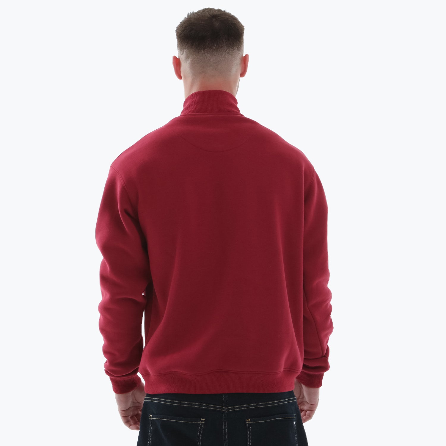 Altman Sweatshirt Dark Red - Peaceful Hooligan 
