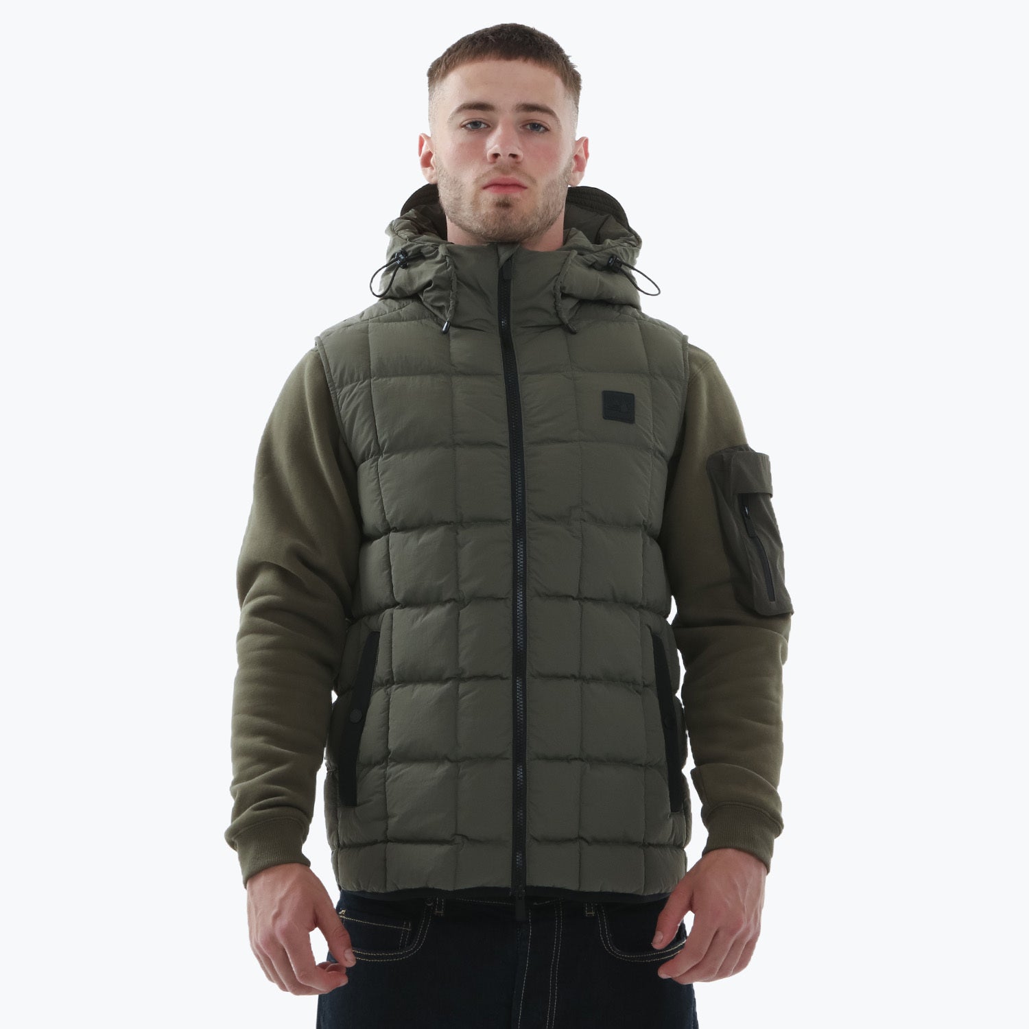 Olive Night Gilet KHAKI - Peaceful Hooligan 