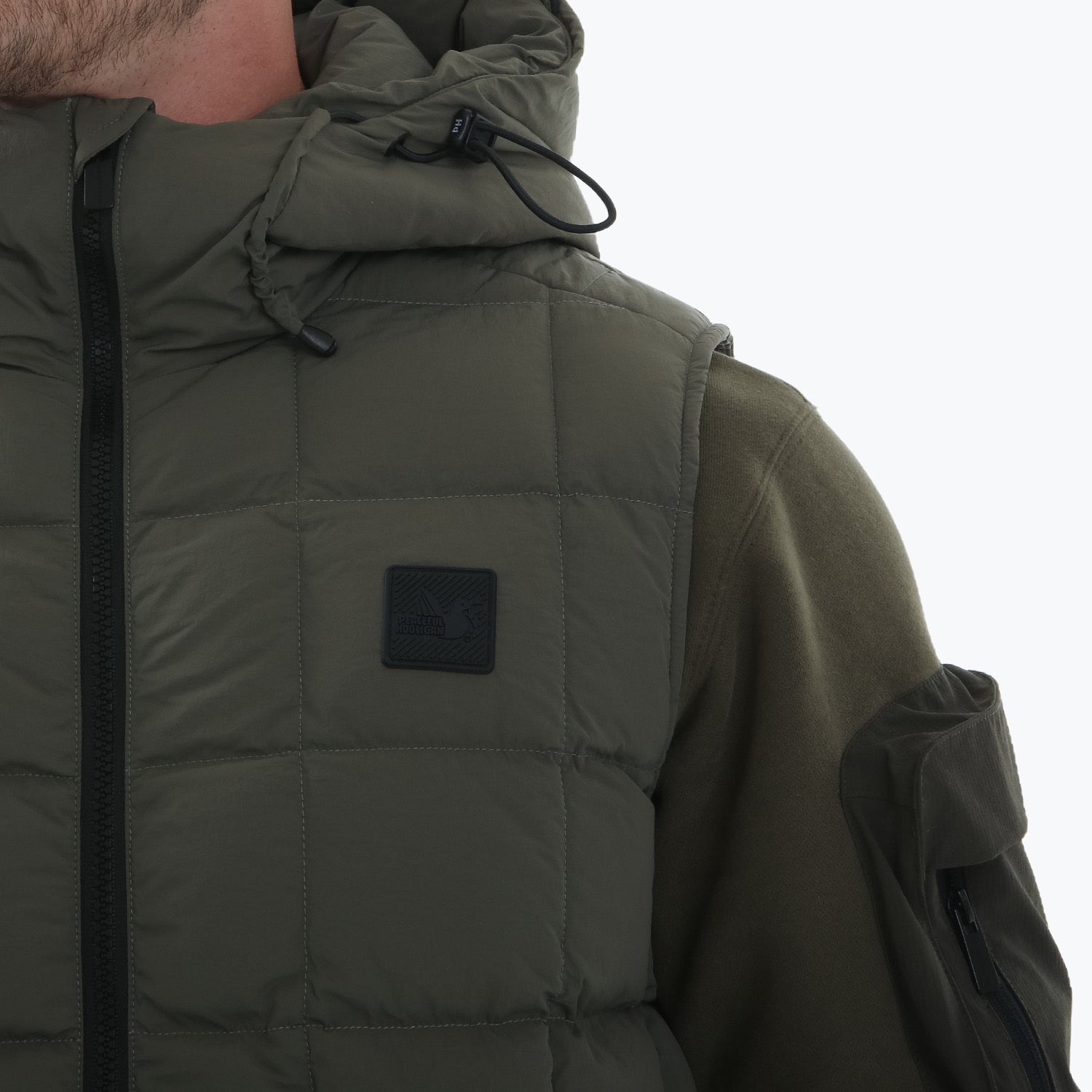 Olive Night Gilet KHAKI - Peaceful Hooligan 