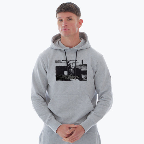 Bricktop Hoodie Marl Grey