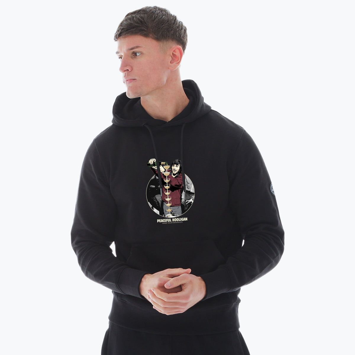 POD-Champagne-Hoodie-Black-1