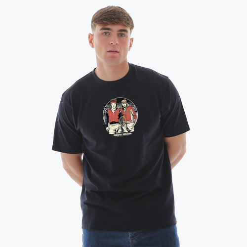Fire & Ice T-Shirt Navy