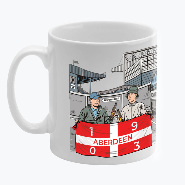 Aberdeen Awaydays Mug White