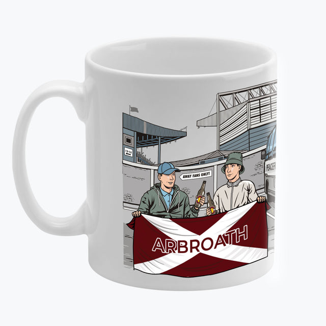 Arbroath Awaydays Mug White