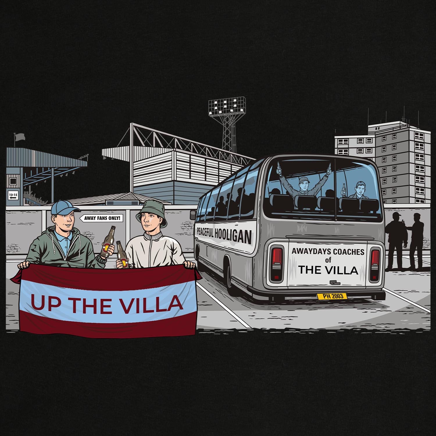 PODAWAYDAYSASTVILLATHLOTHHODBLKBUND_Black_The_Villa_Awaydays_2