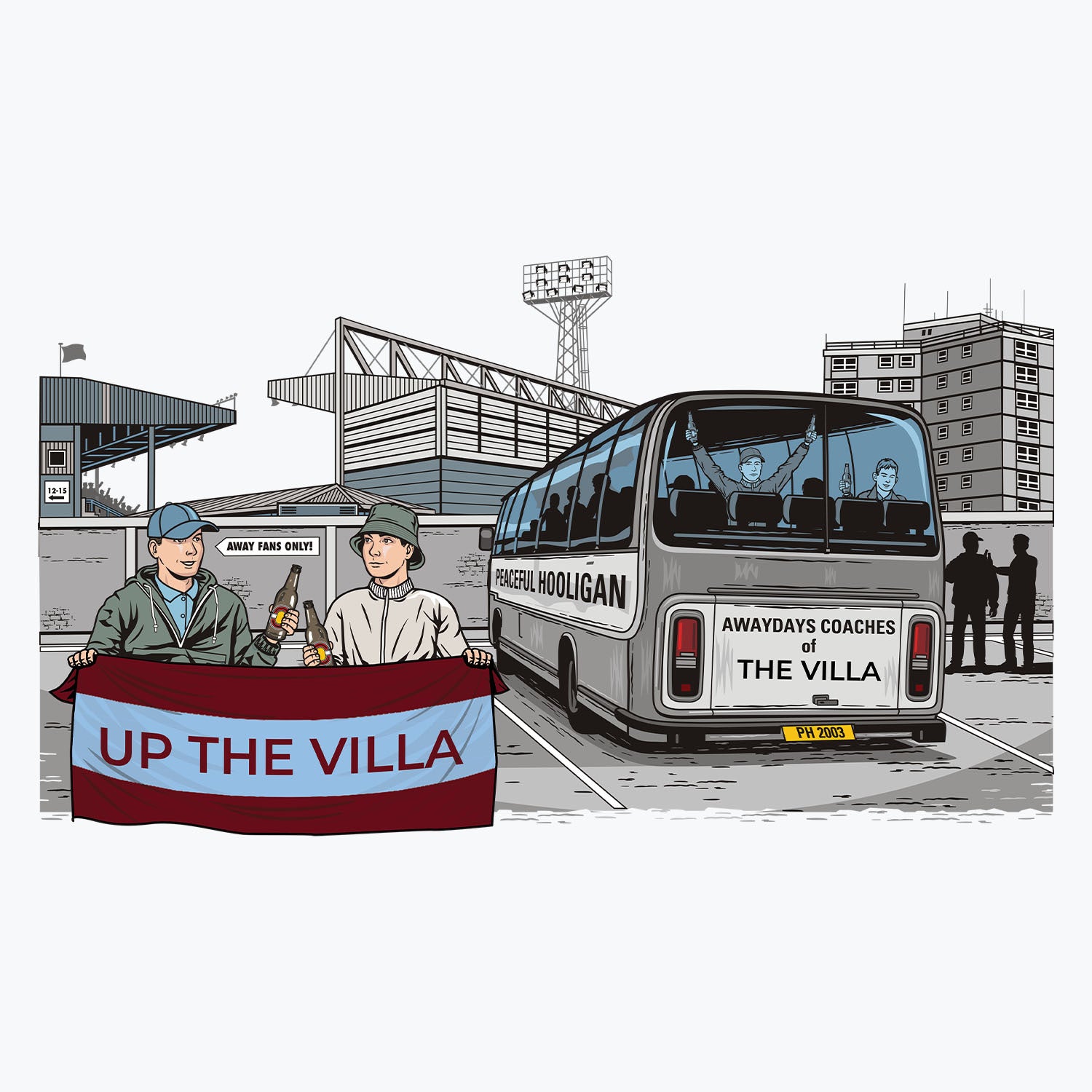 The Villa Awaydays Mug White