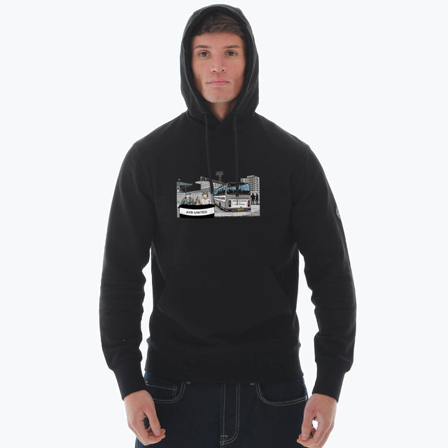 Ayr United Awaydays Hoodie Black