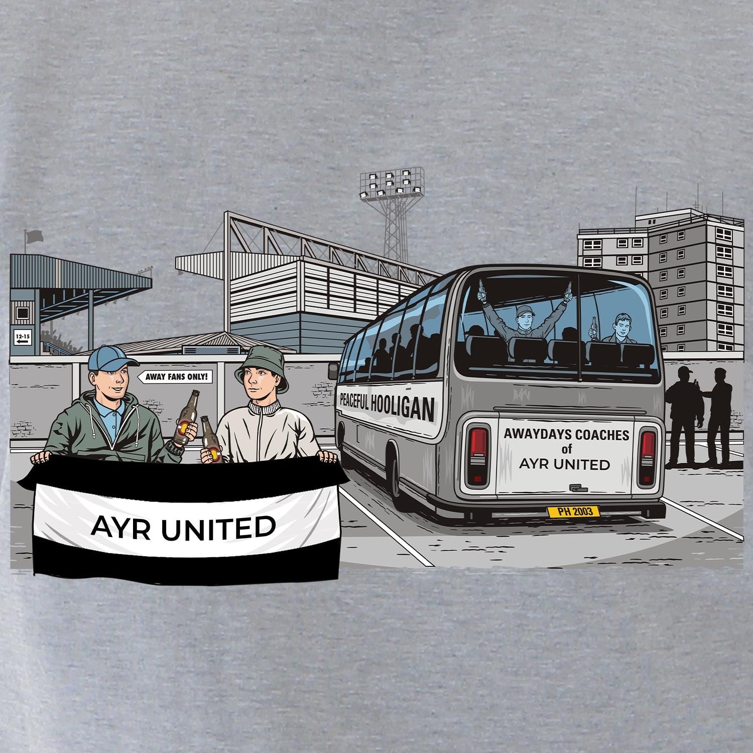 Ayr United Awaydays Hoodie