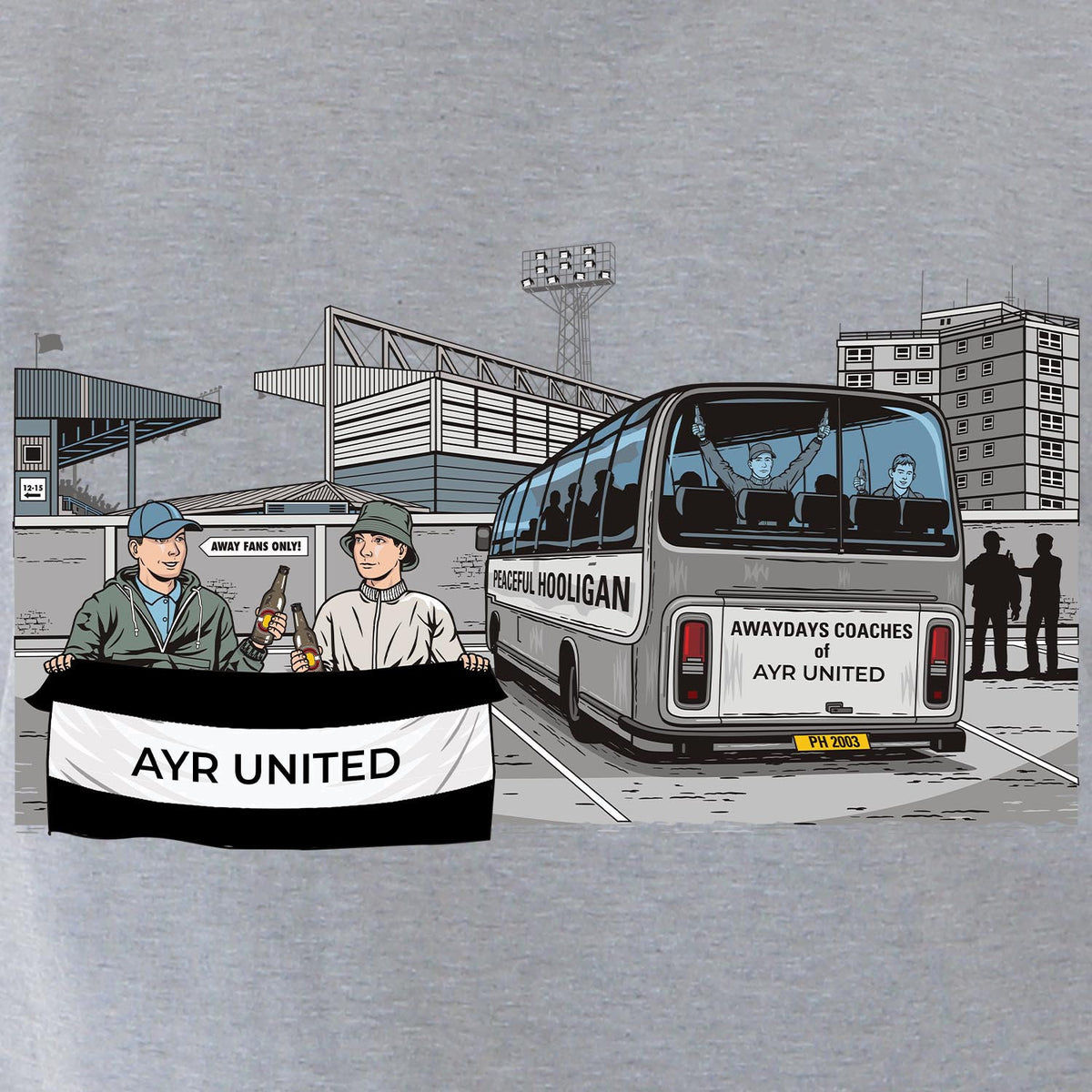 PODAWAYDAYSAYRUNTDATHLOTHHODMGRYBUND_Marl_Grey_Ayr_United_Awaydays_2