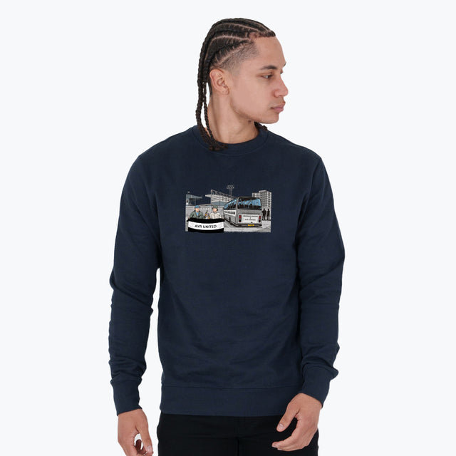 Ayr United Awaydays Sweatshirt Navy