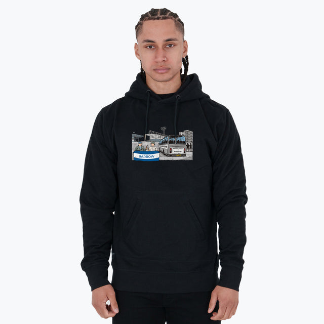 Barrow Awaydays Hoodie Black