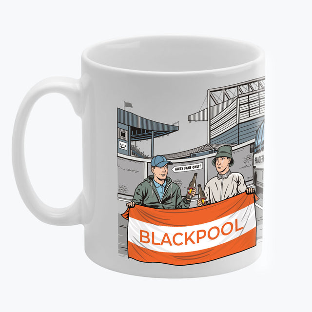 Blackpool Awaydays Mug White