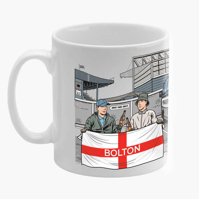 Bolton Awaydays Mug White