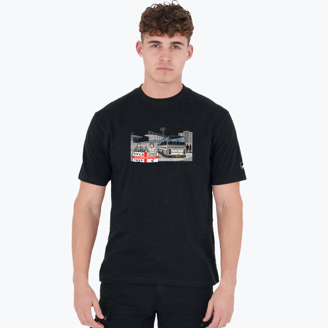 Bournemouth Awaydays T-Shirt Black
