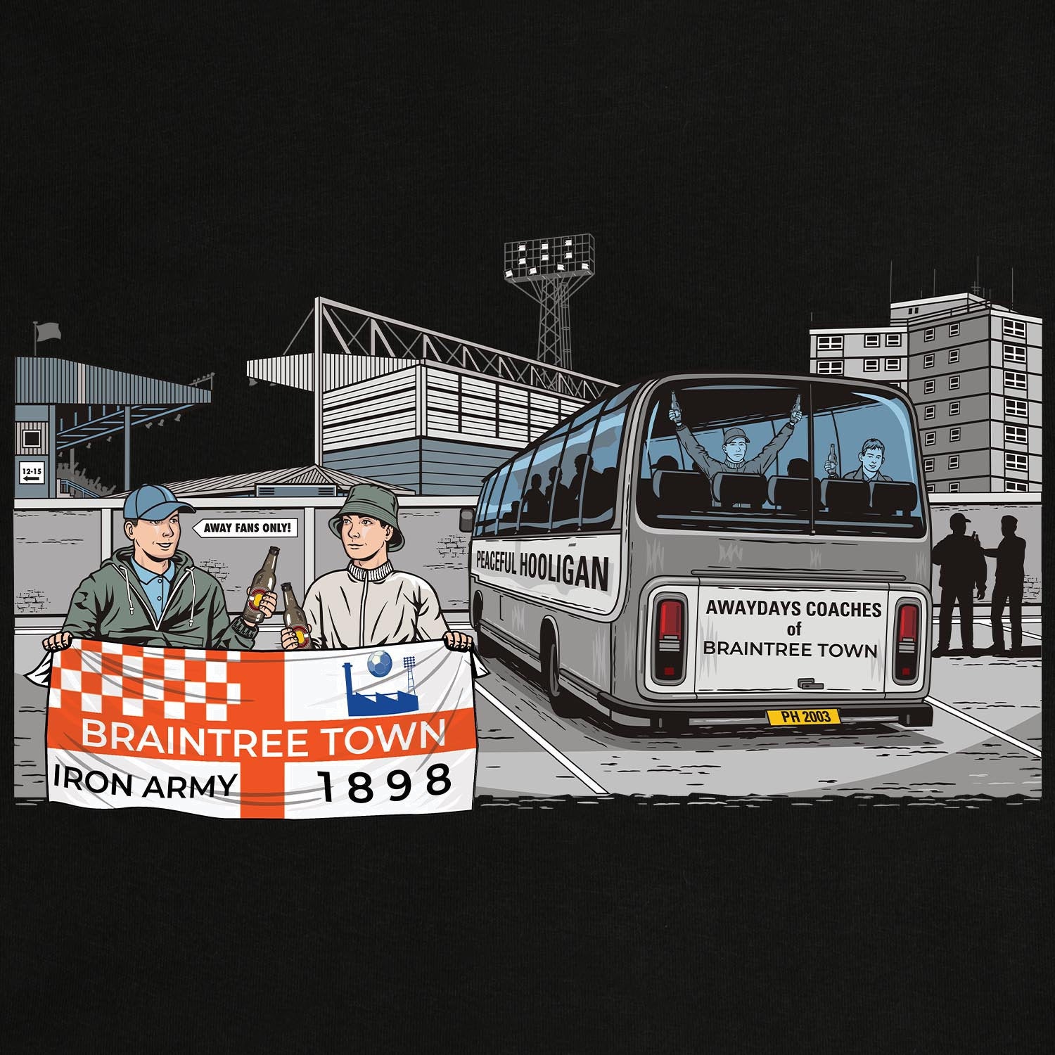 PODAWAYDAYSBRAINTREEATHLOTHHODBLKBUND_Black_Braintree_Town_Awaydays_2