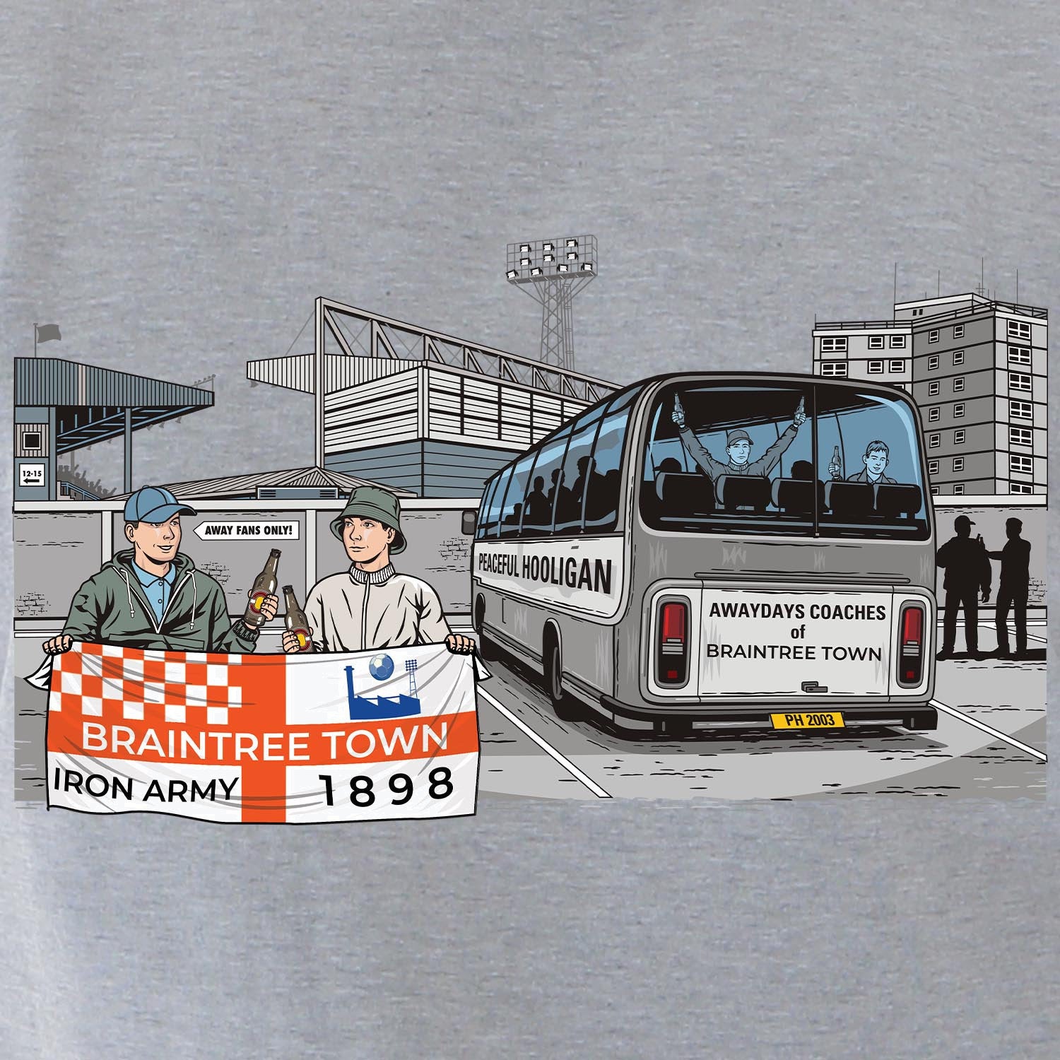 PODAWAYDAYSBRAINTREEATHLOTHHODMGRYBUND_Marl_Grey_Braintree_Town_Awaydays_2