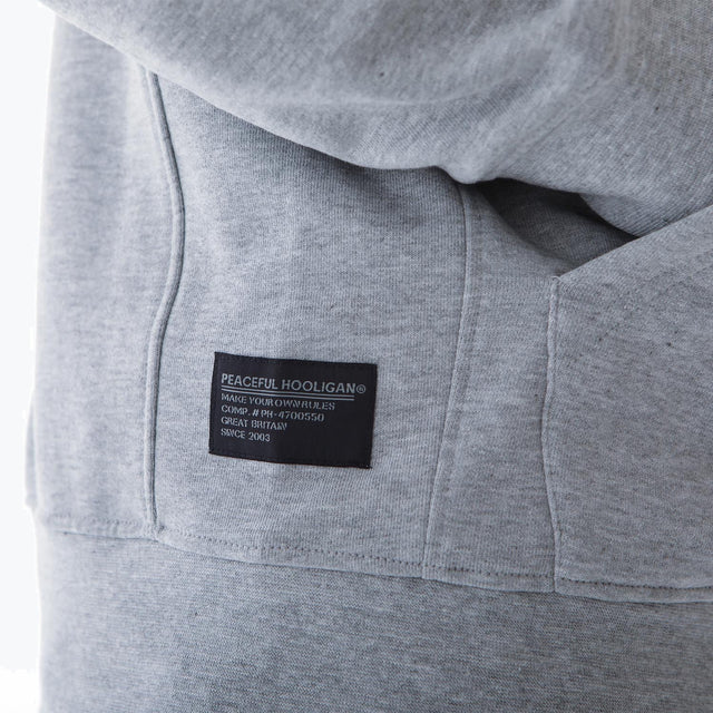 Bradford City Awaydays Hoodie Marl Grey