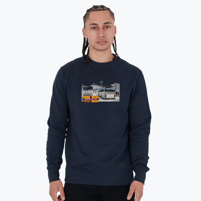 Bradford City Awaydays Sweatshirt Navy