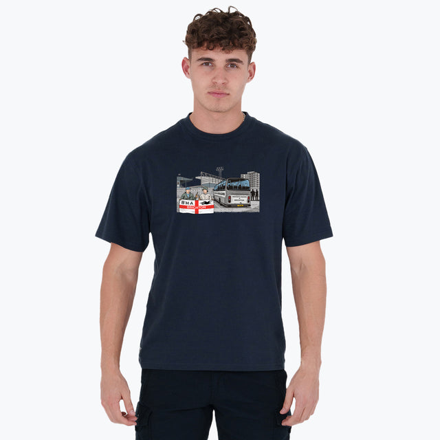 Brighton Awaydays T-Shirt Navy