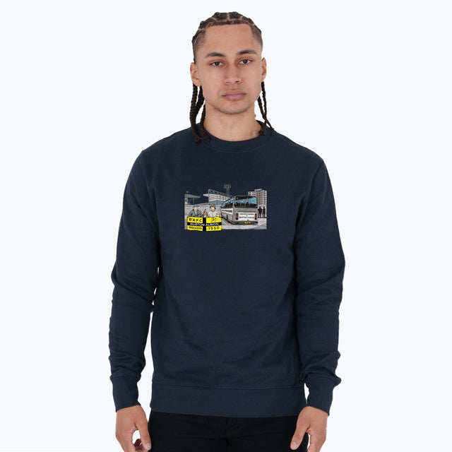 Burton Albion Awaydays Sweatshirt Navy