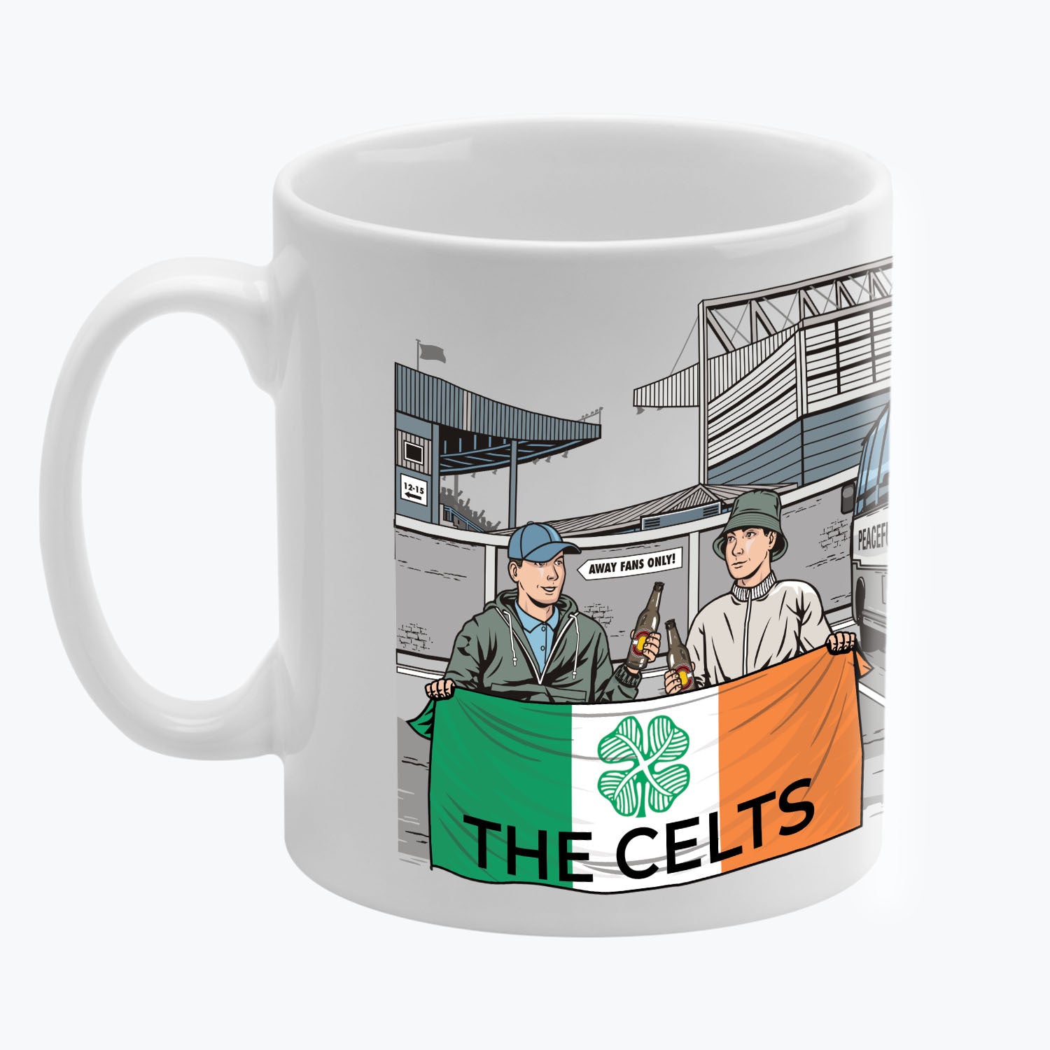 The Celts Awaydays Mug White
