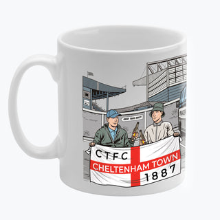 Cheltenham Town Awaydays Mug White