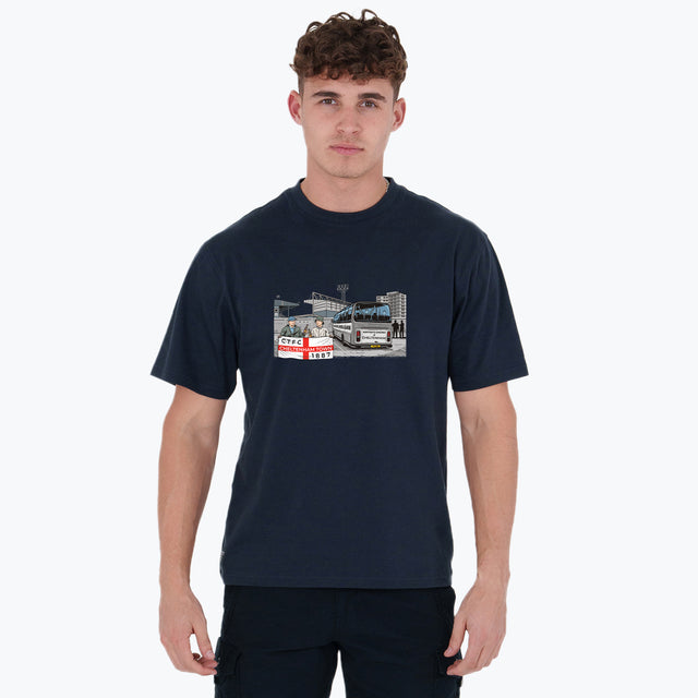 Cheltenham Town Awaydays T-Shirt Navy