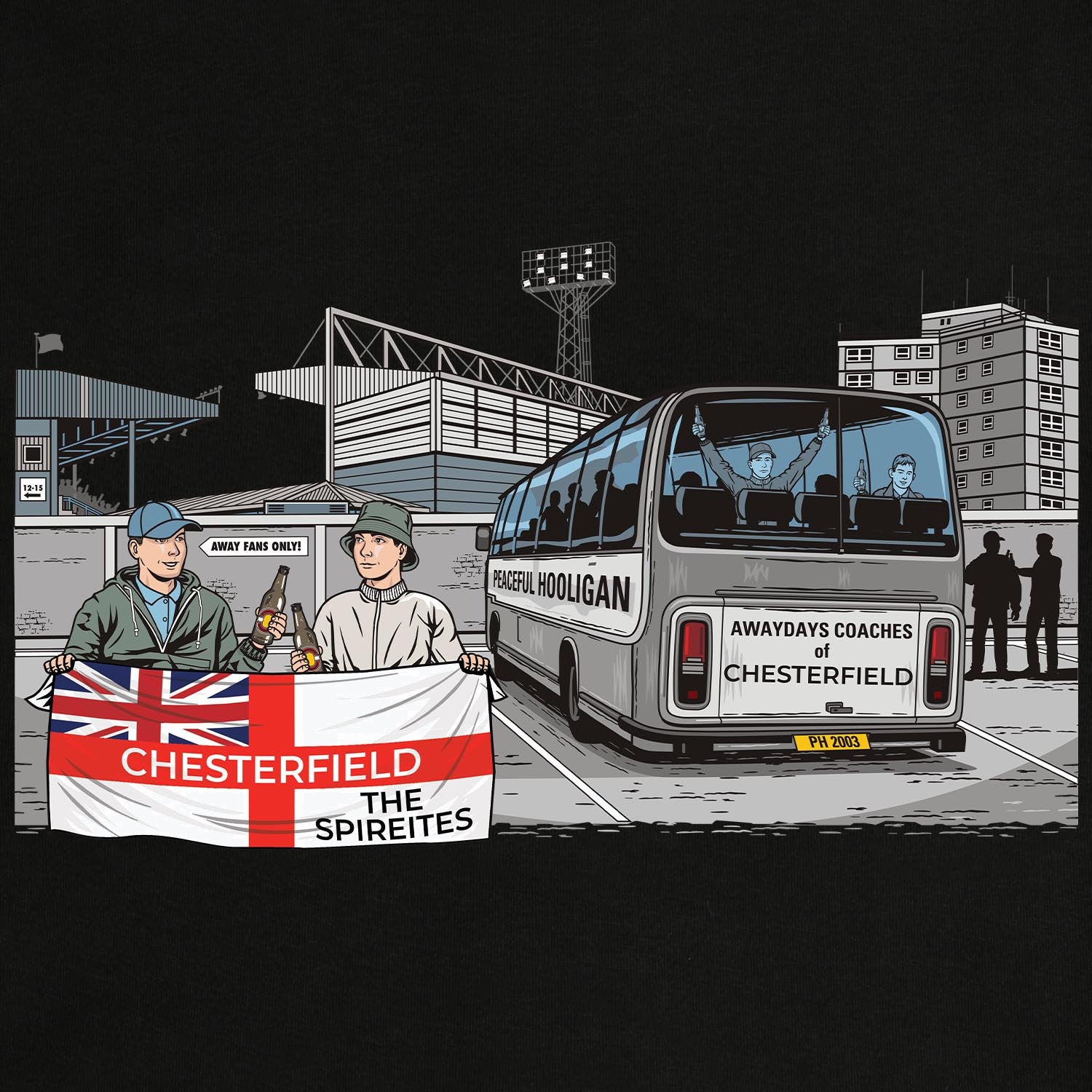 PODAWAYDAYSCHESTRFLDATHLOTHHODBLKBUND_Black_Chesterfield_Awaydays_2
