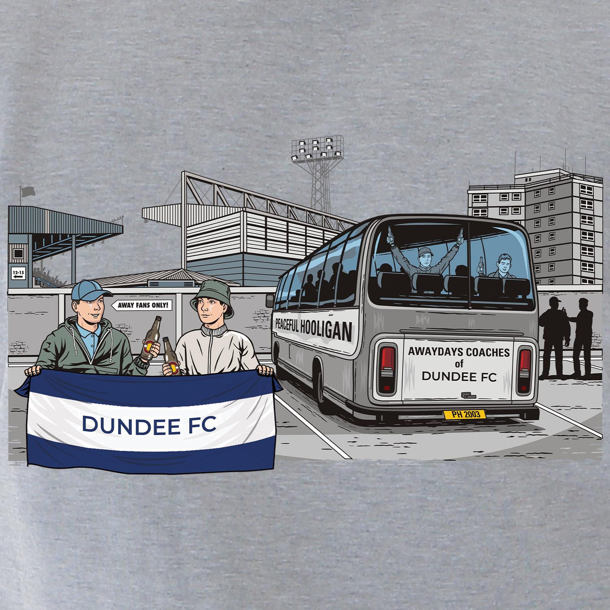 PODAWAYDAYSDUNDEEATHLOTHHODMGRYBUND_Marl_Grey_Dundee_FC_Awaydays_2