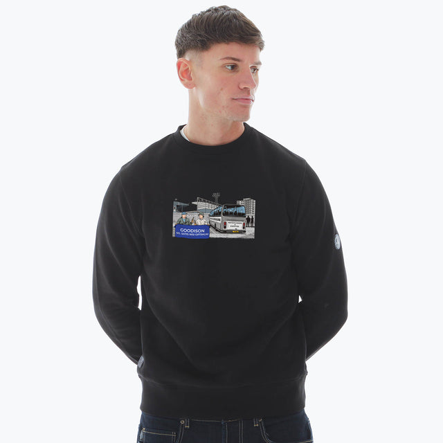 Goodison Awaydays Sweatshirt Black