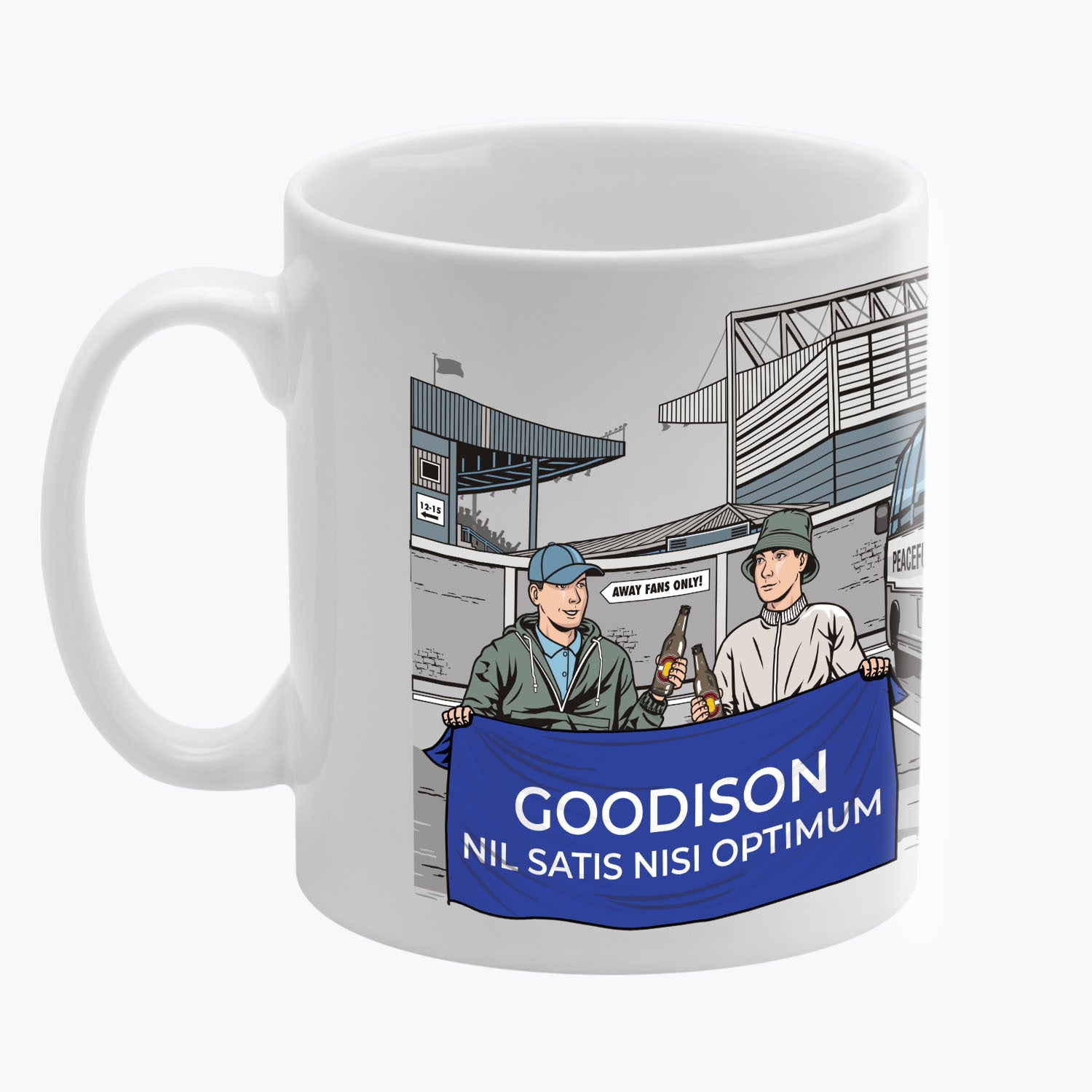 Goodison Awaydays Mug White