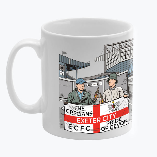 Exeter City Awaydays Mug White