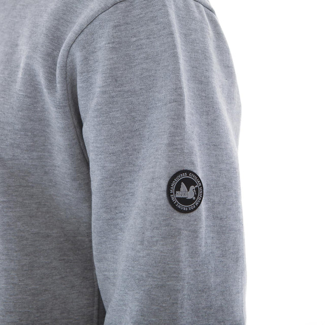 Forest Green Rovers Awaydays Hoodie Marl Grey