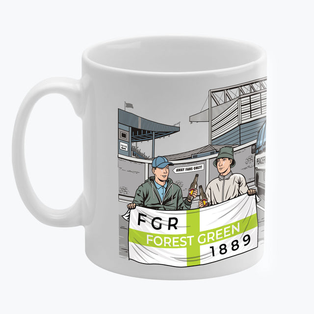 Forest Green Rovers Awaydays Mug White