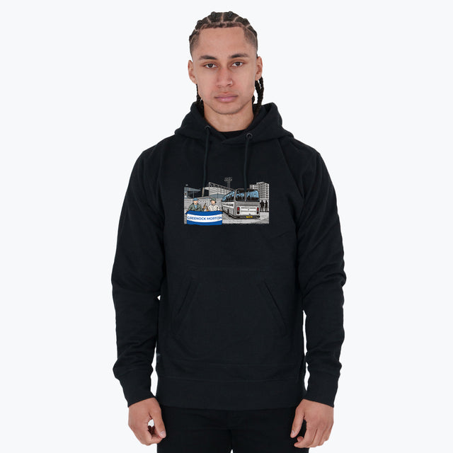 Greenock Morton Awaydays Hoodie Black