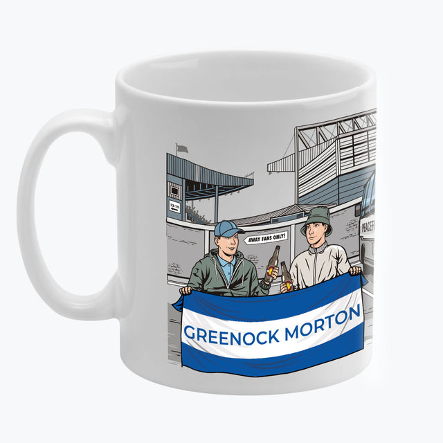 Greenock Morton Awaydays Mug White