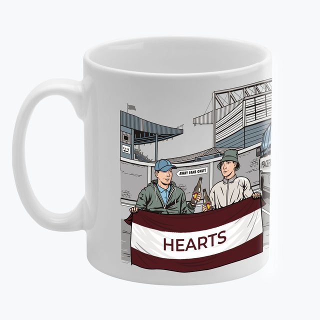 Hearts Awaydays Mug White