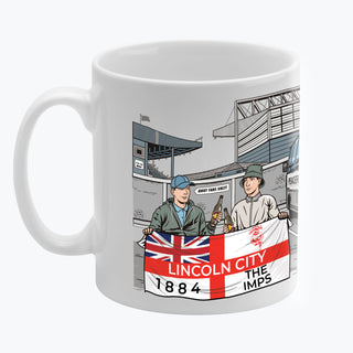 Lincoln City Awaydays Mug White